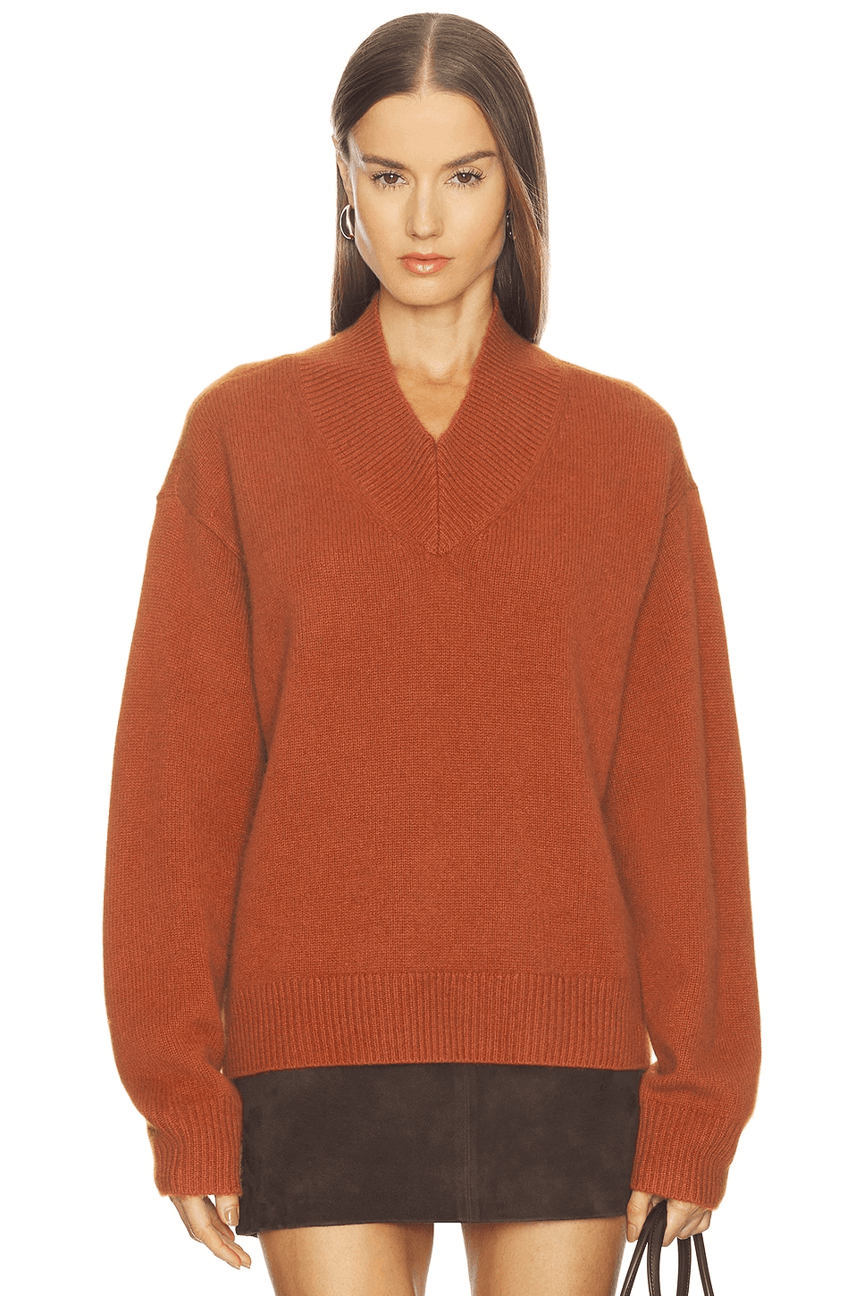 Doris Cashmere V-neck Sweater - Image 1