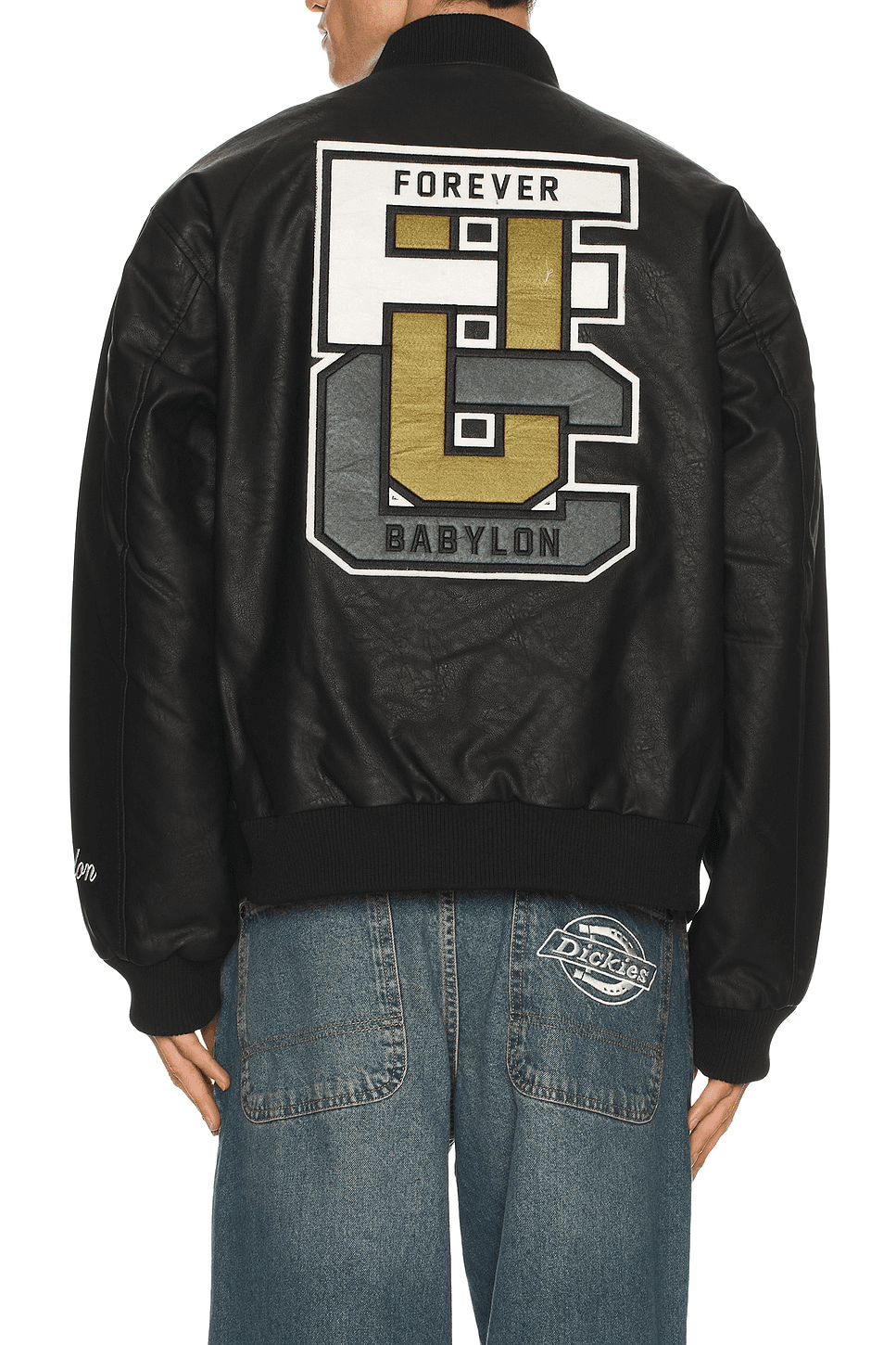 Forever Babylon Leather Jacket - Image 1