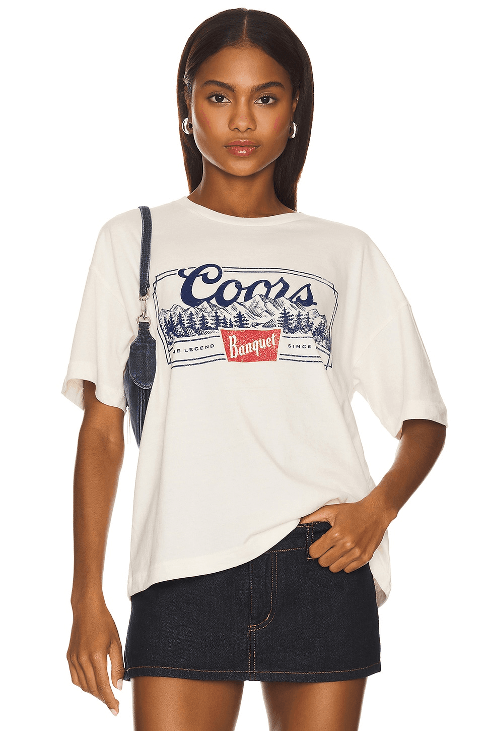 Coors Banquet Beer Cropped Tee - Image 1