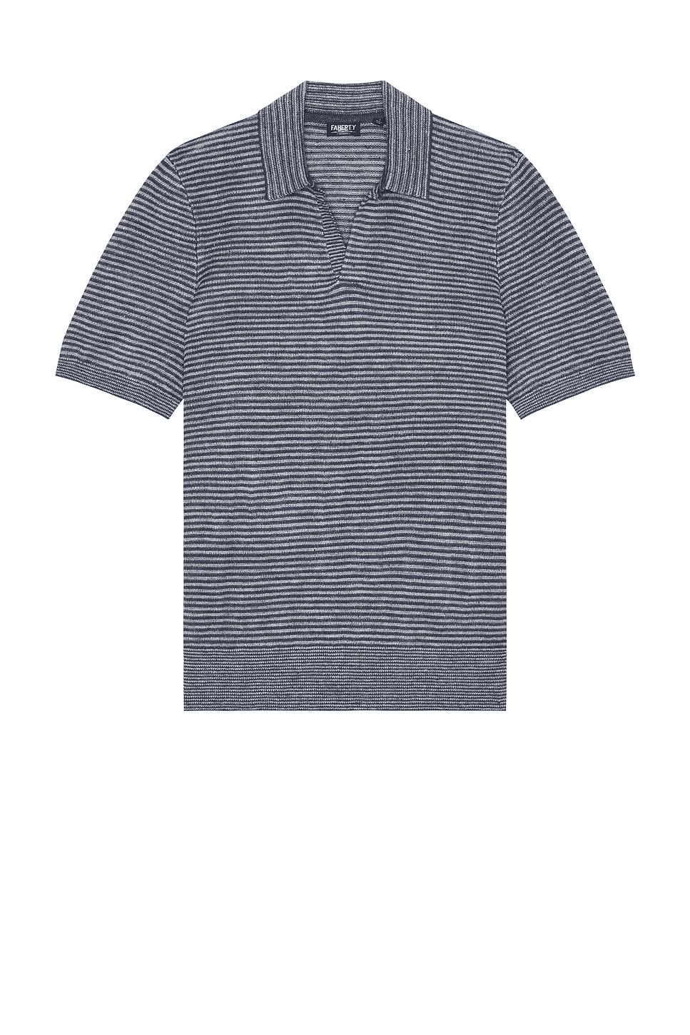 Linen Sweater Polo - Image 1