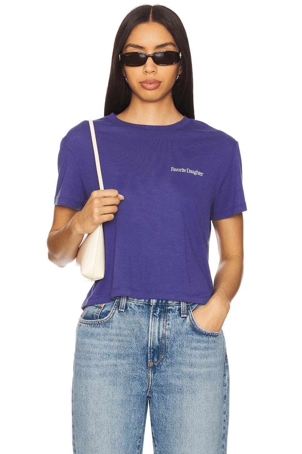 Cropped Collegiate Tee - Image 1