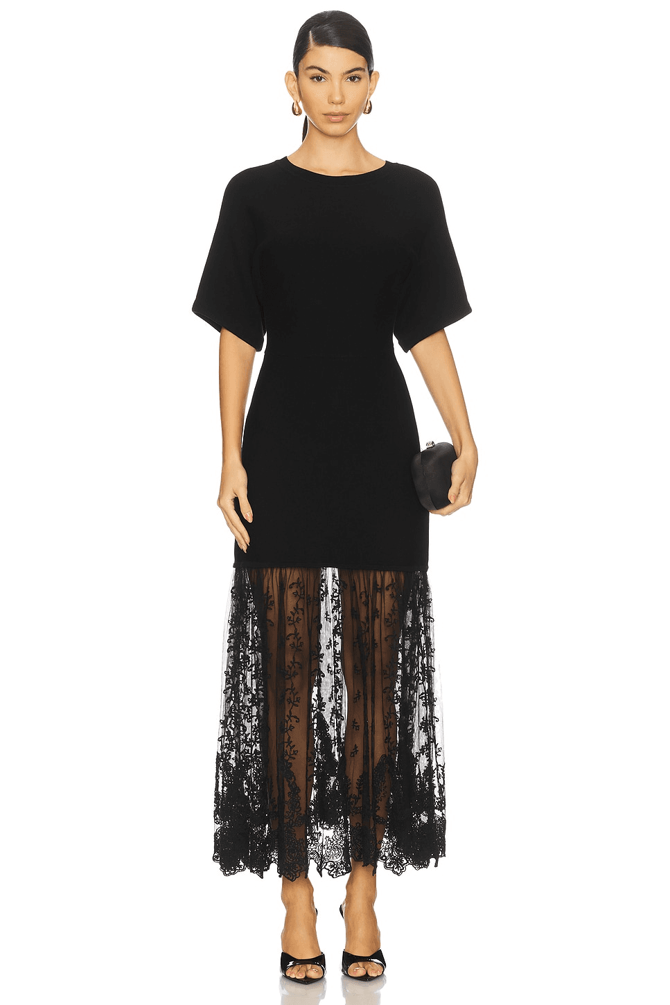 Diane Lace Combo Dress - Image 1