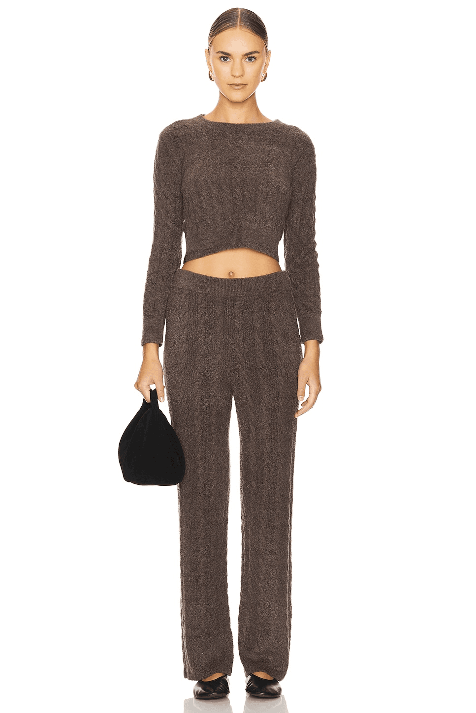 x REVOLVE CozyChic Lite Cable Pullover & Pant Set - Image 1