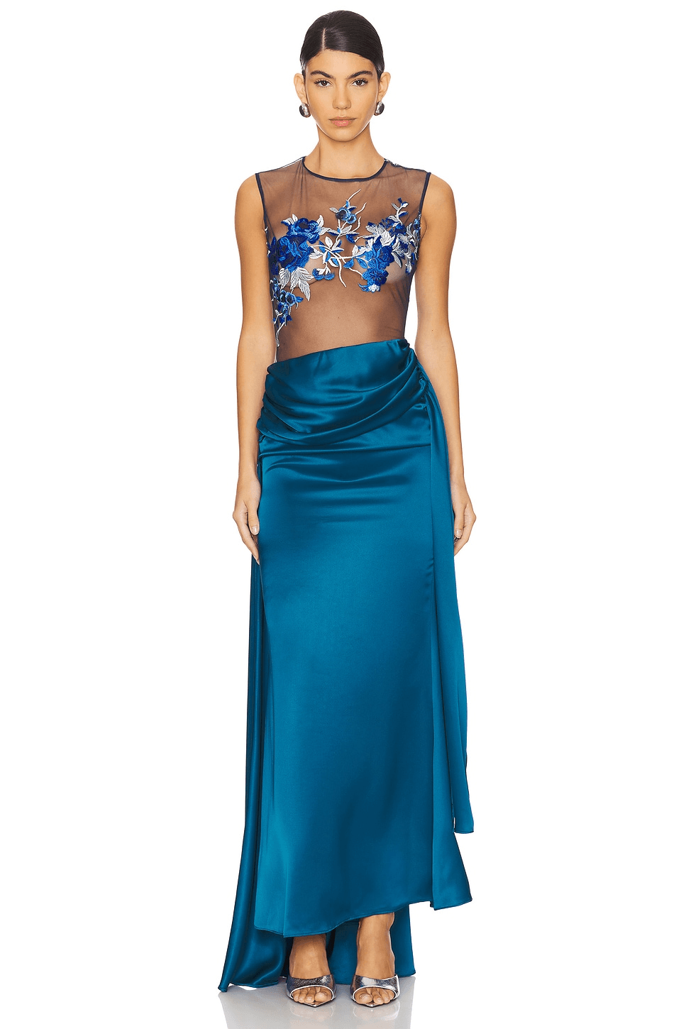 Satin Gown - Image 1