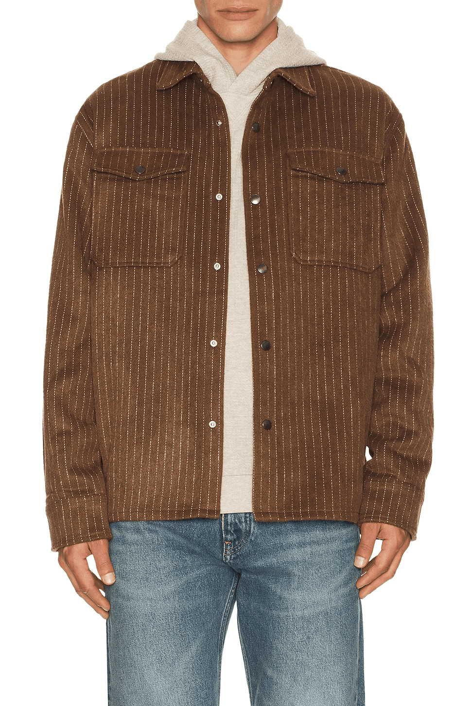 Selden Soft Brushed Flannel Shirt - Image 1