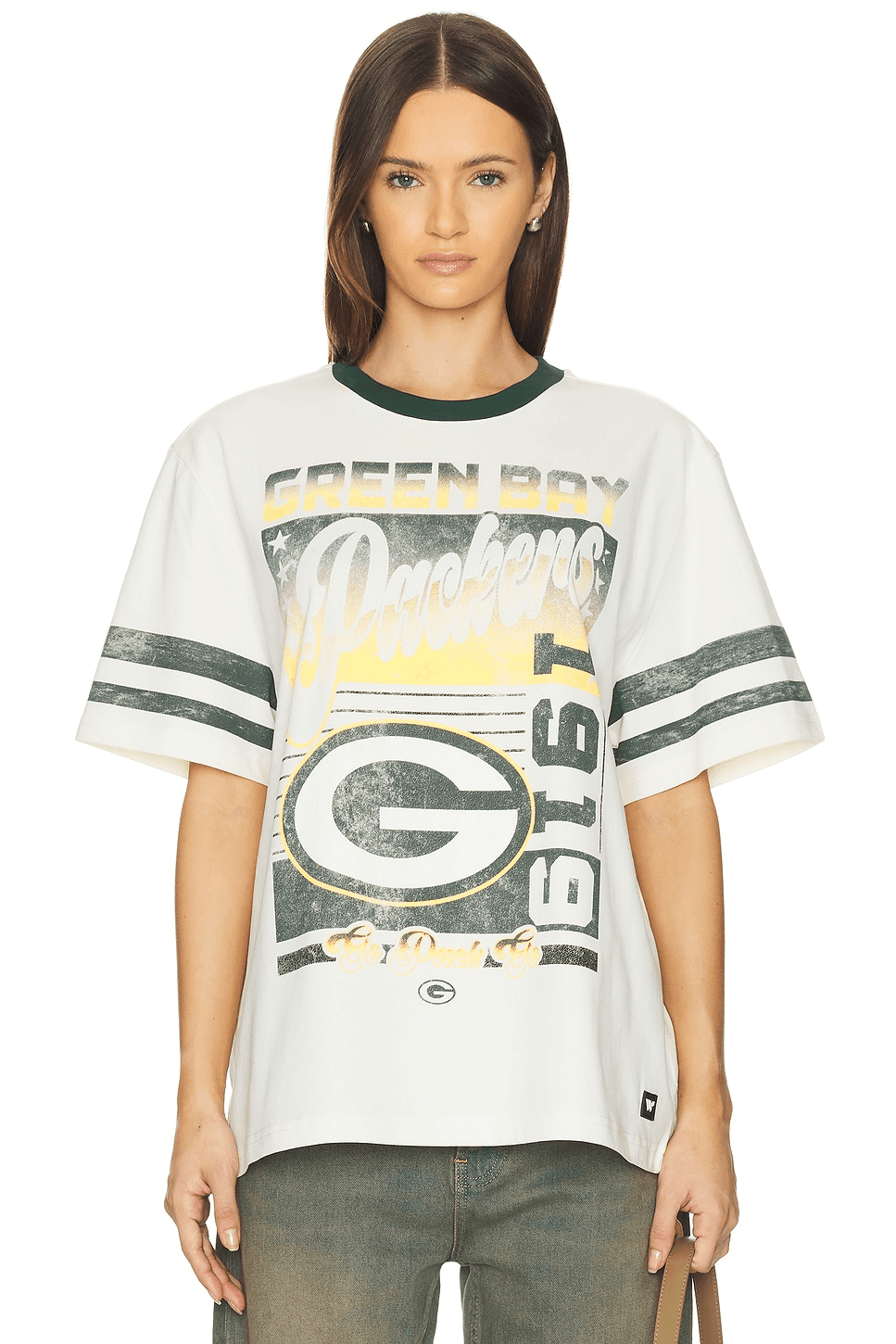 Packers Drop Shoulder Vintage Tee - Image 1