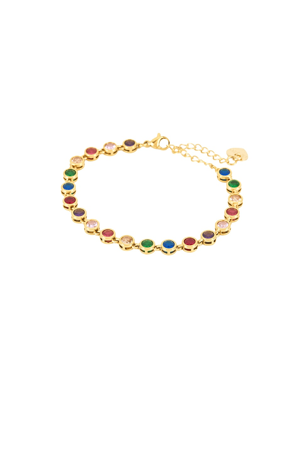 Celeste Colored Tennis Bracelet - Image 1