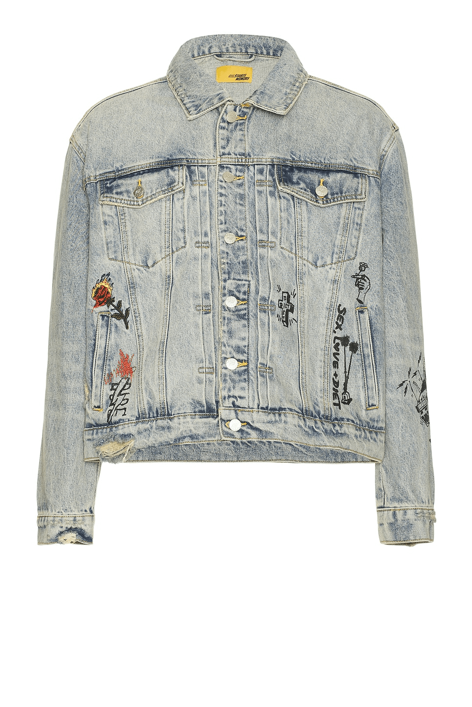 Doodle Trucker Jacket - Image 1