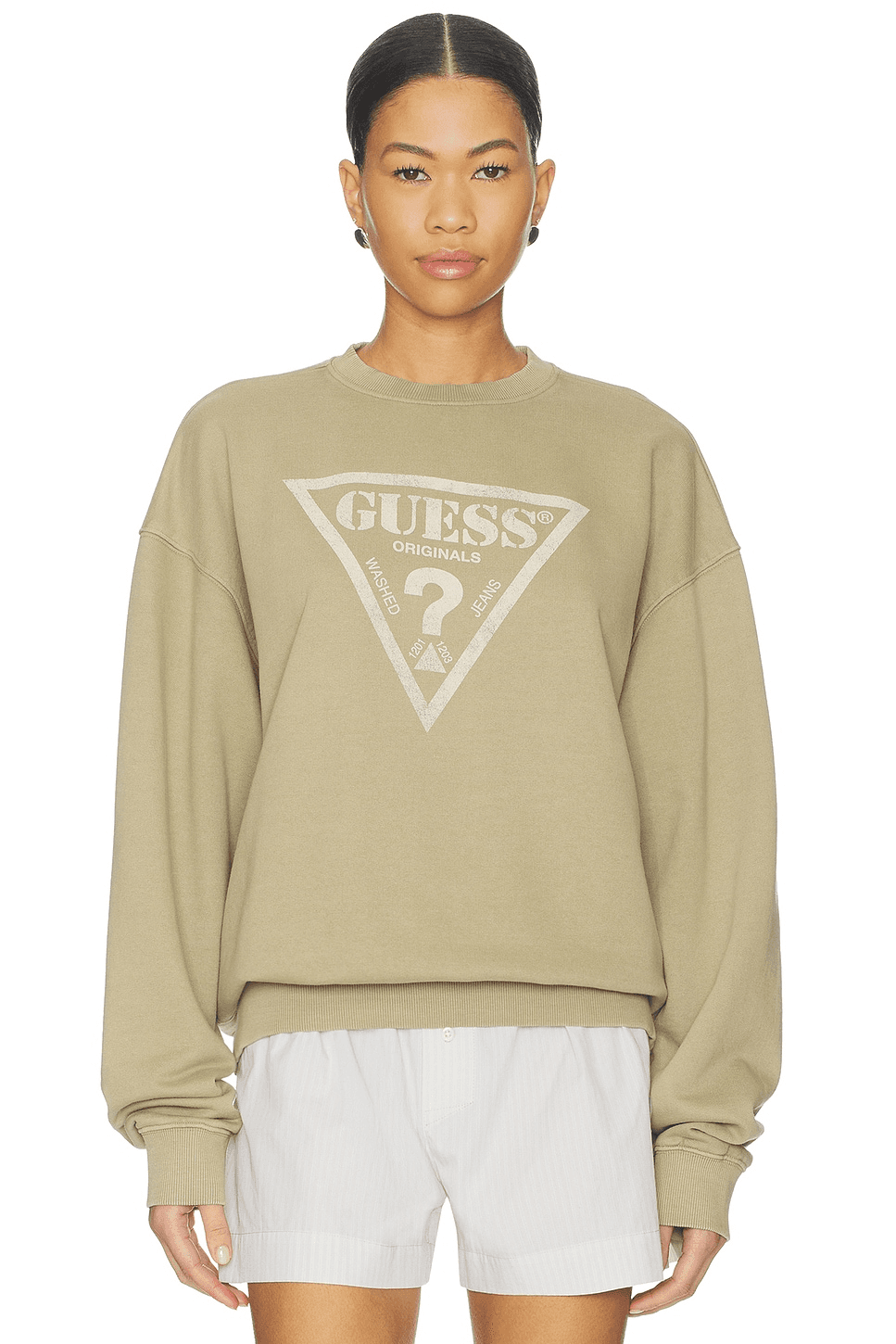 Vintage Triangle Crewneck Sweatshirt - Image 1