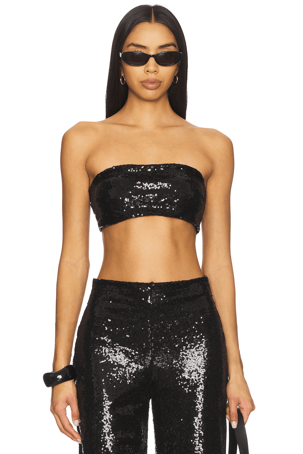Sequin Bandeau Top - Image 1