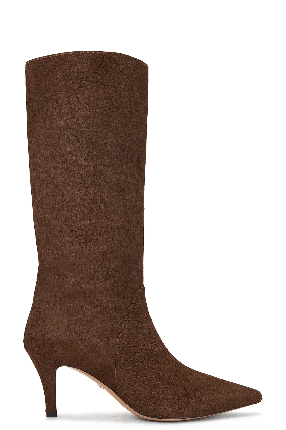 Pony Hair Mid Calf Boot - Image 1