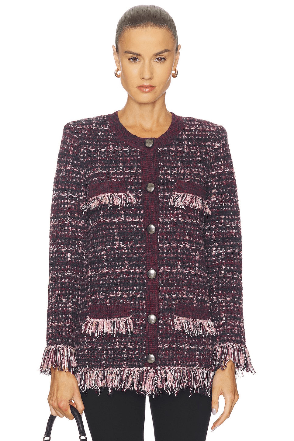 Kastoria Fringe Trim Cardi - Image 1