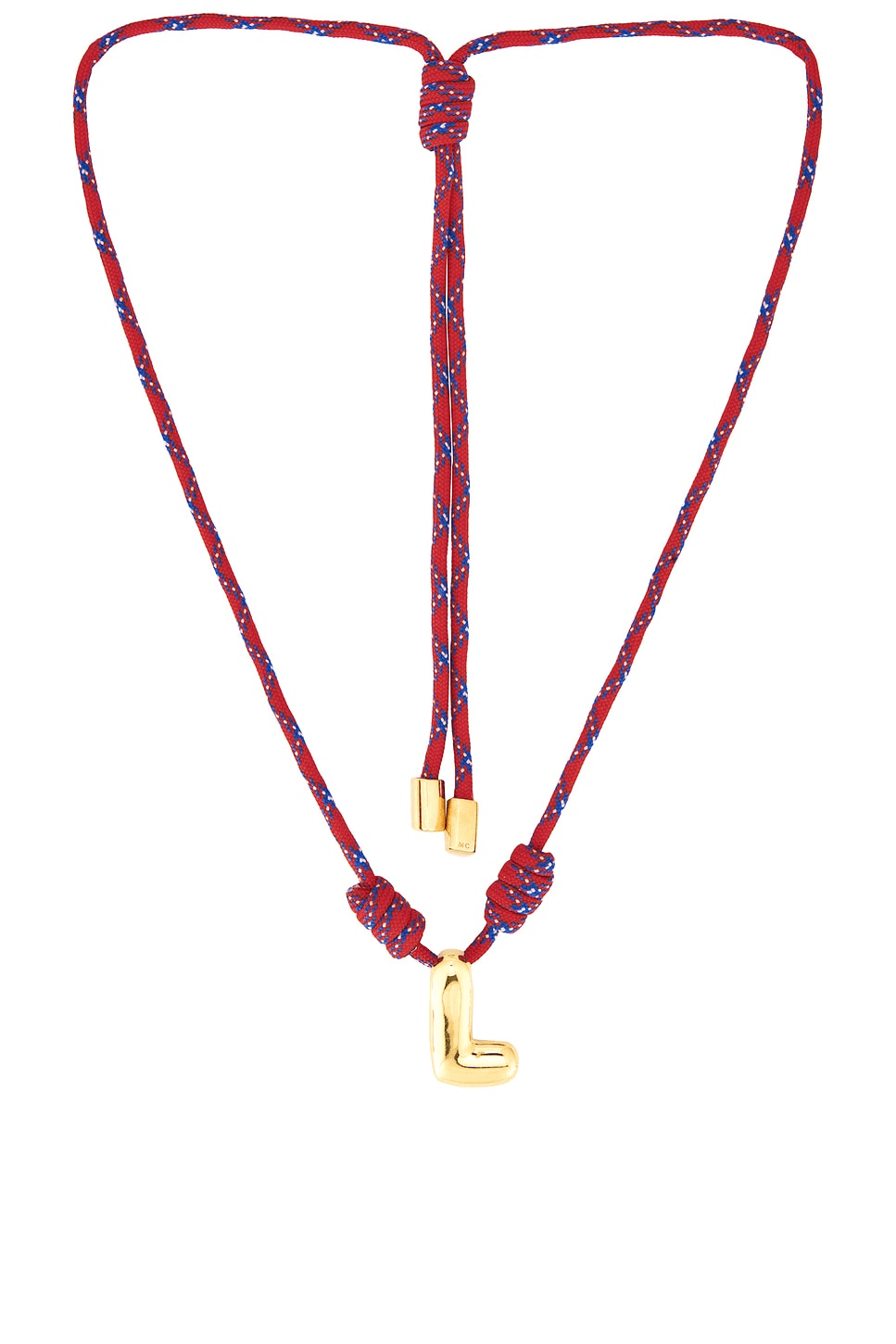 Bubble Letter Necklace - Image 1