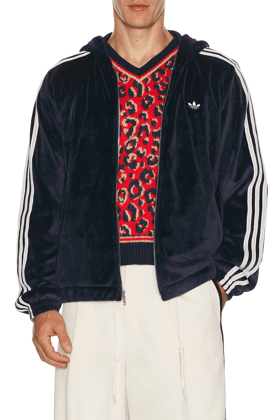 Velour Track Jacket - Image 1