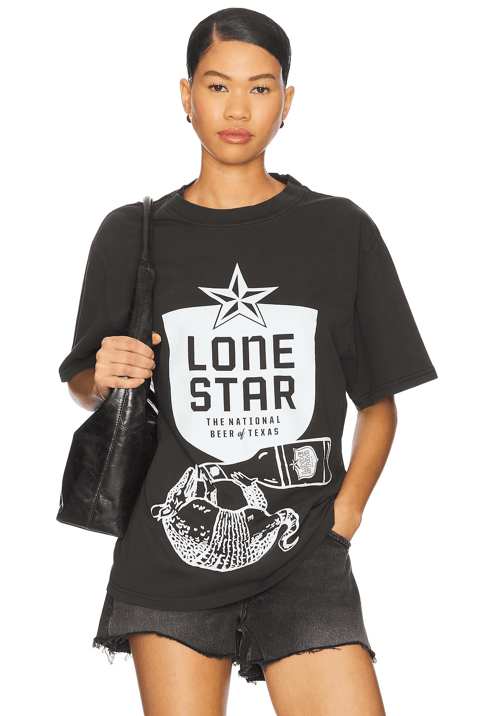 Lone Star Armadillo Boxy Tee - Image 1