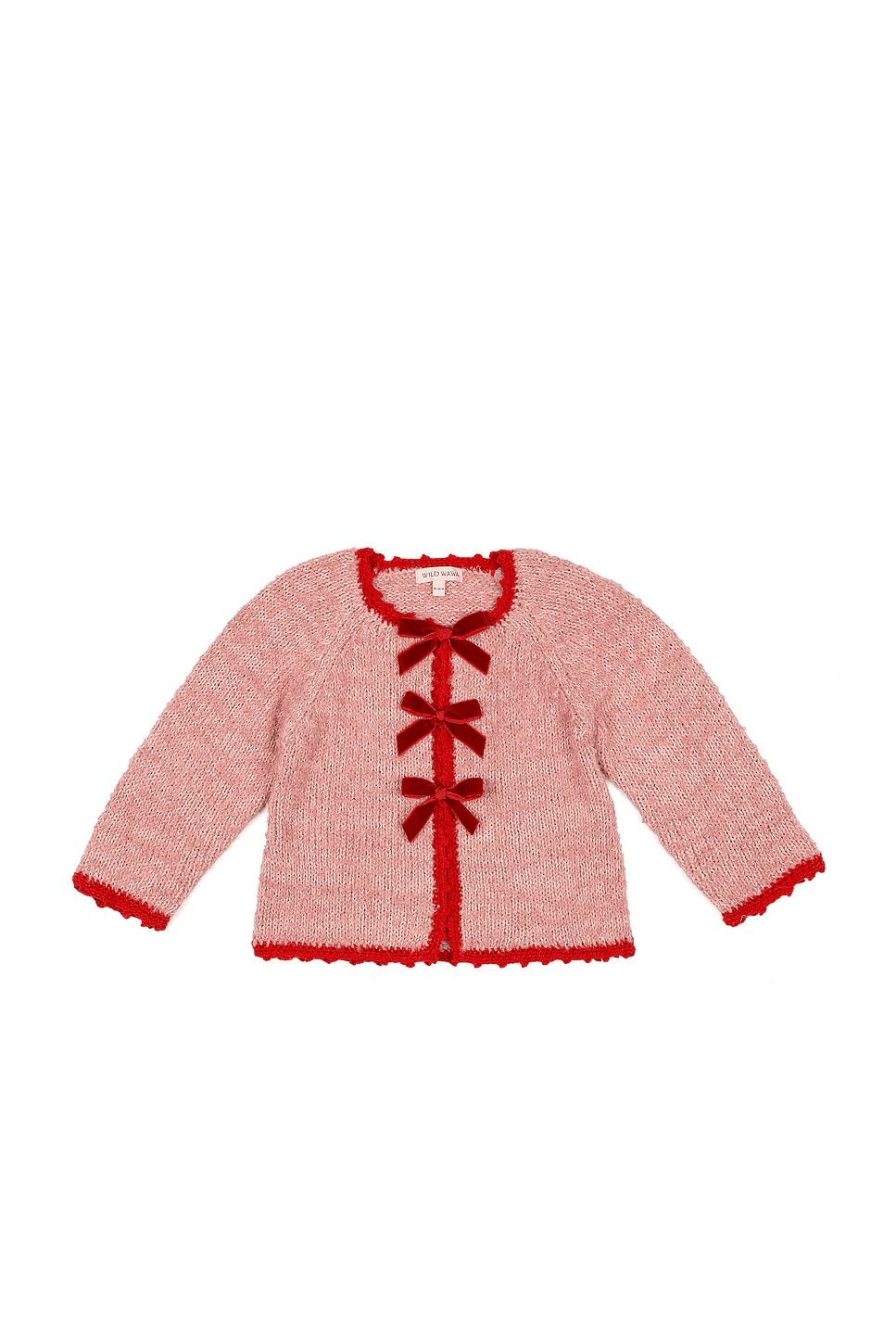 Velvet Bow Sweater - Image 1