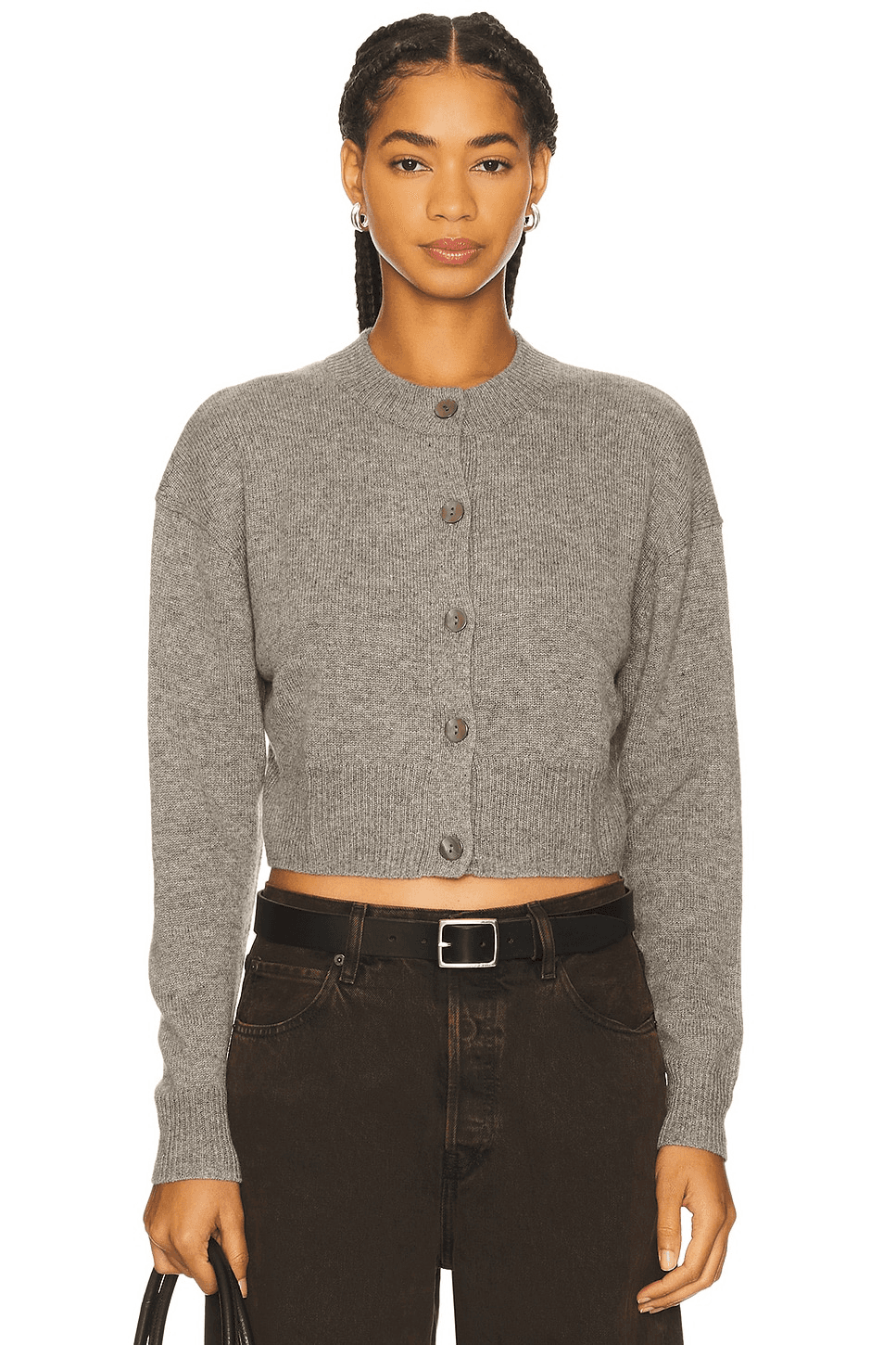 Cropped Cardigan - Image 1