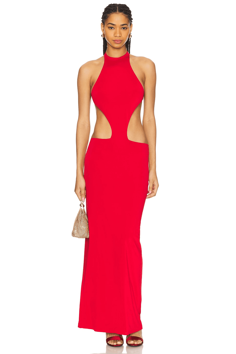 Cut-out Jersey Dress - Image 1