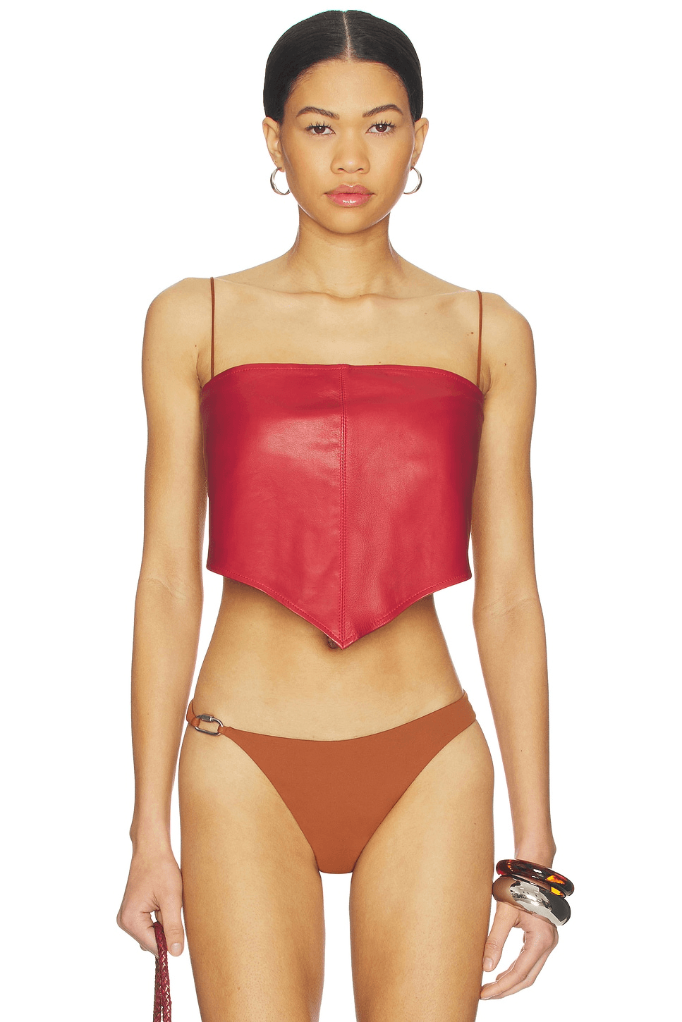 Leather Scarf - Image 1