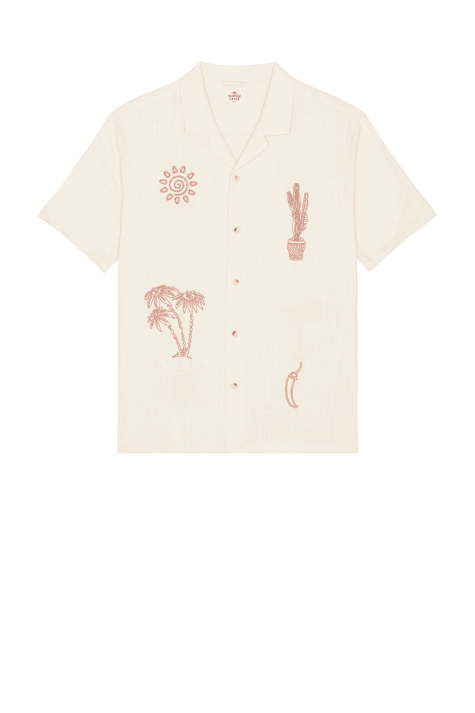 Embroidered Resort Shirt - Image 1