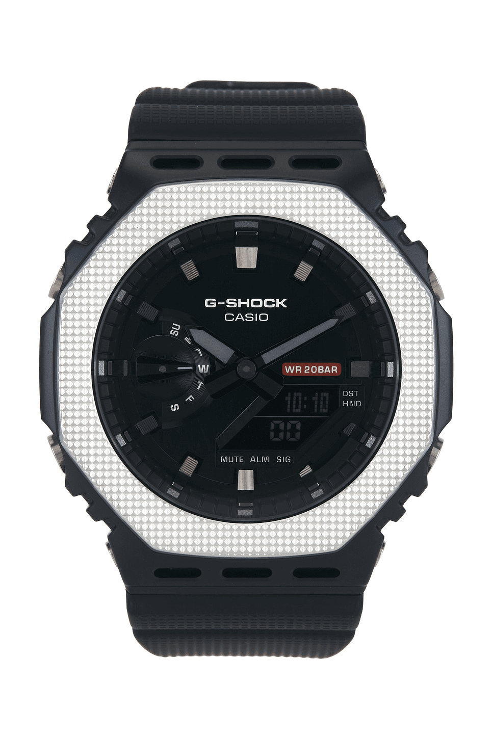 G Steel Modern Industrial Gm2100 Series Watchin Black & Silver - Image 1