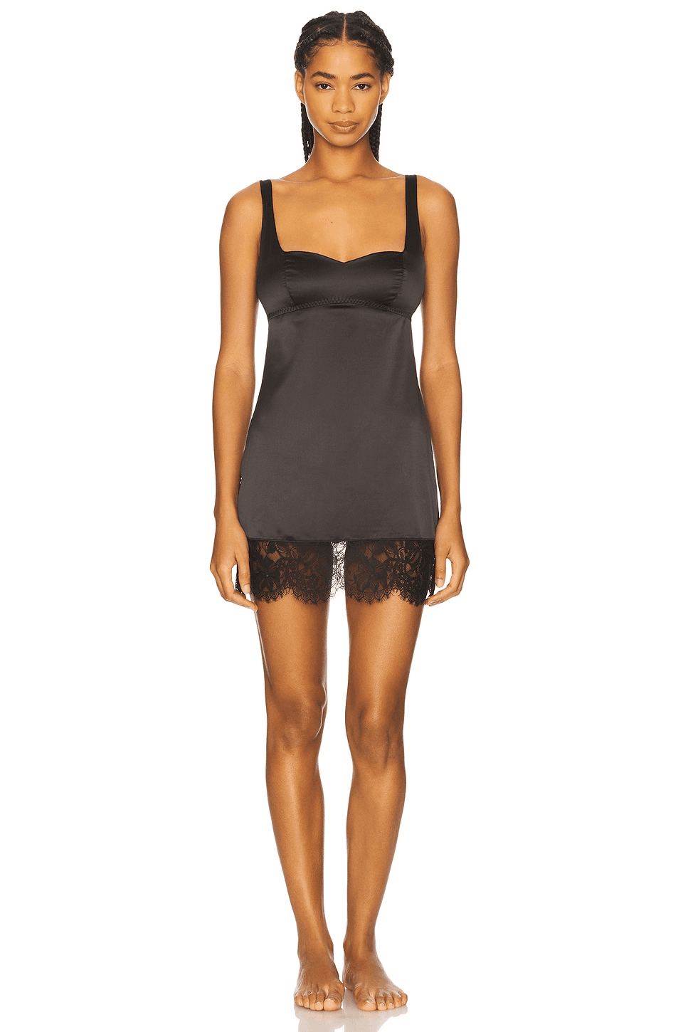 x Lexi Wood Cindy Mini Slip Dress - Image 1