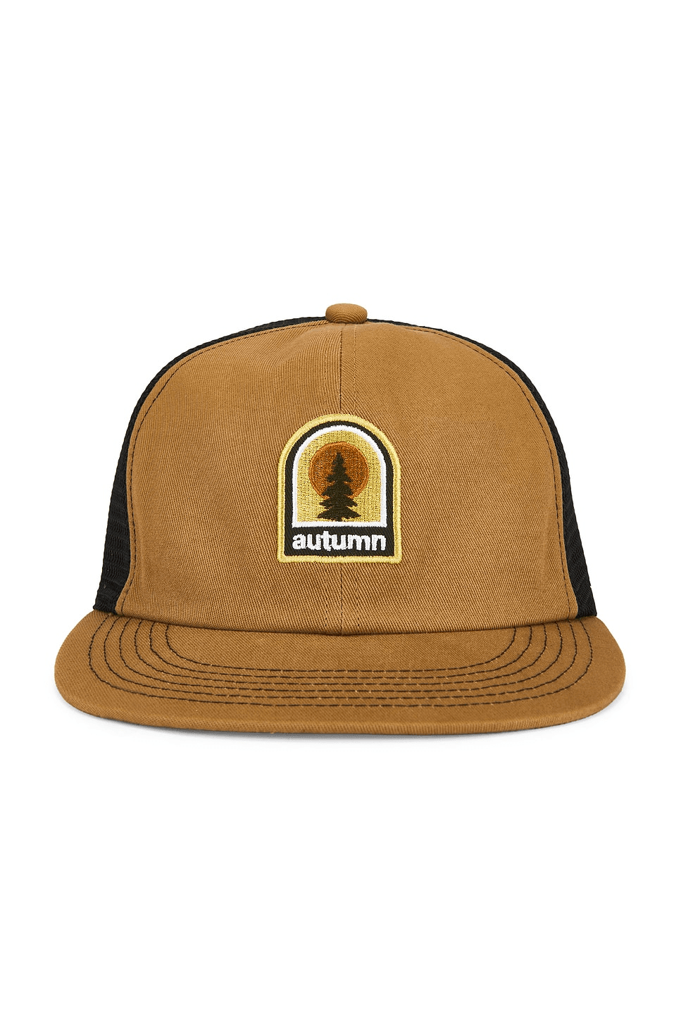 Twill 6 Panel Trucker Cap - Image 1