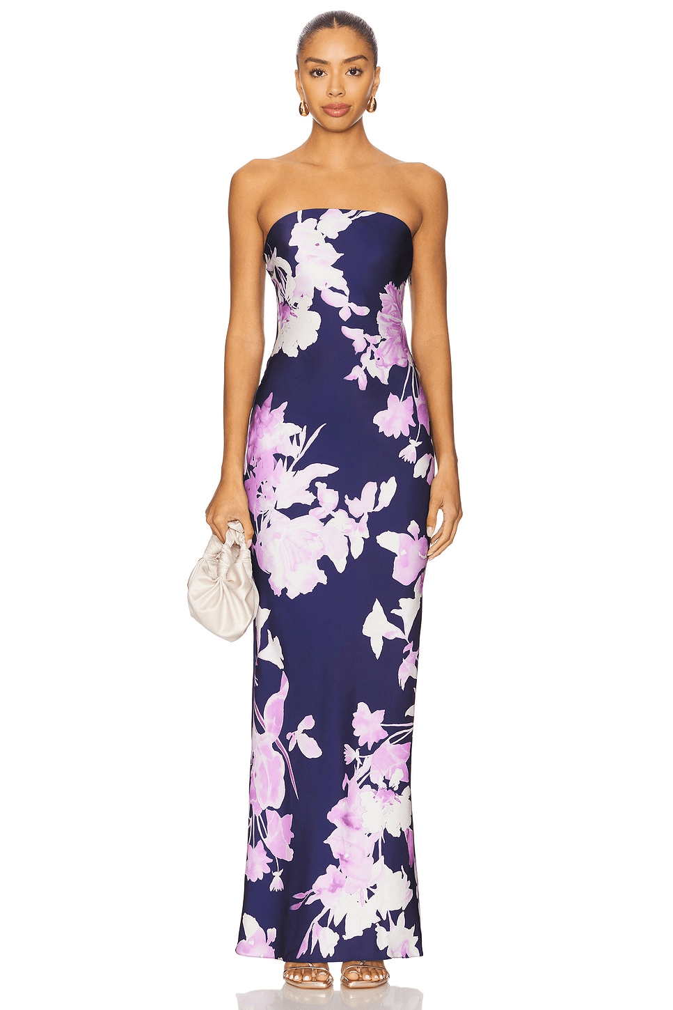 Strapless Maxi Dress - Image 1