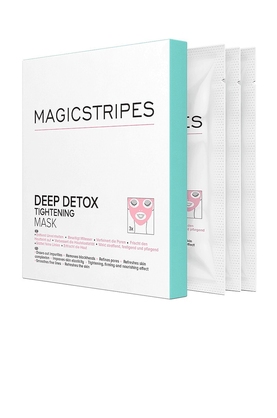 Deep Detox Tightening Mask Box 3 Pack - Image 1