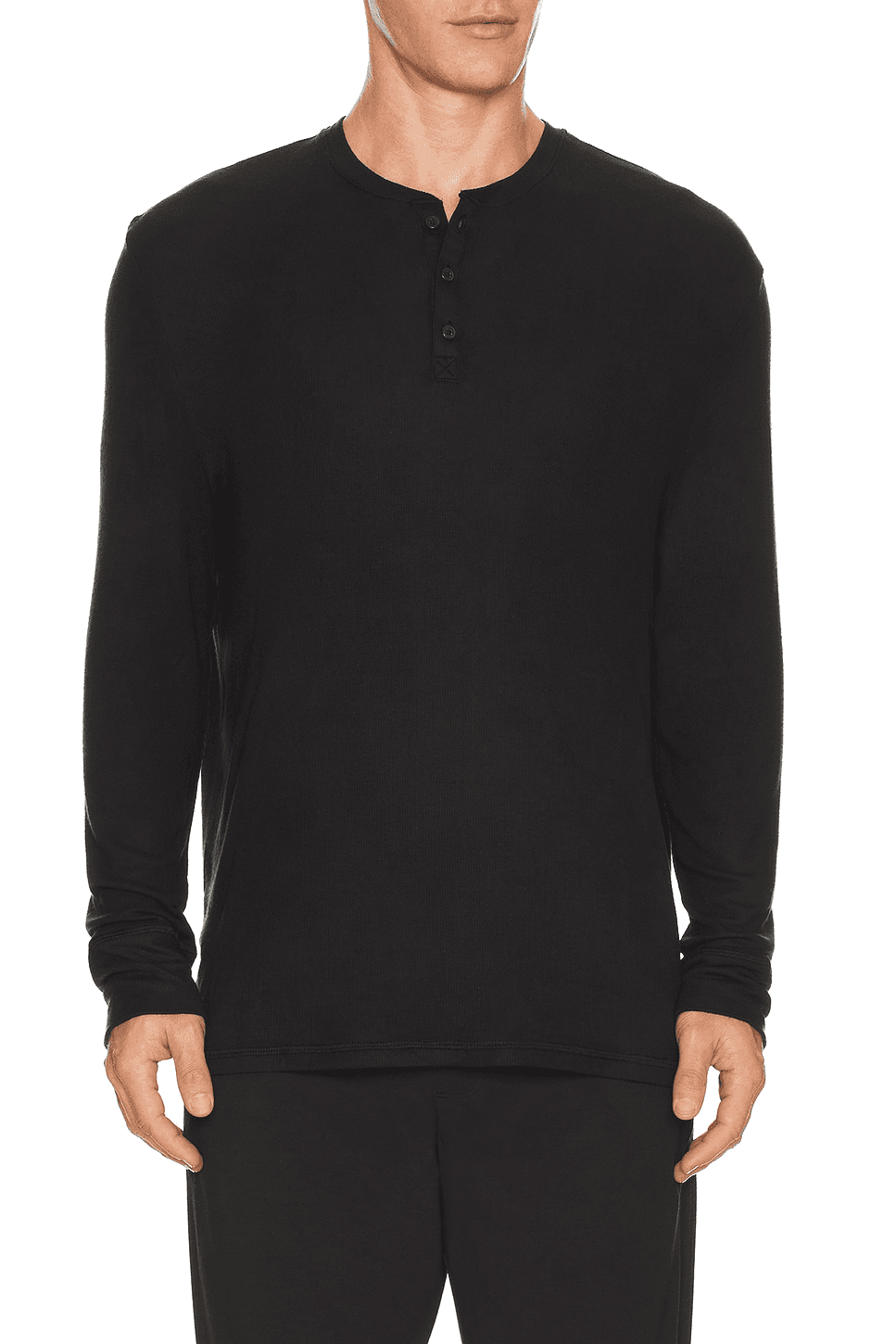Tri Blend Lounge Henley - Image 1