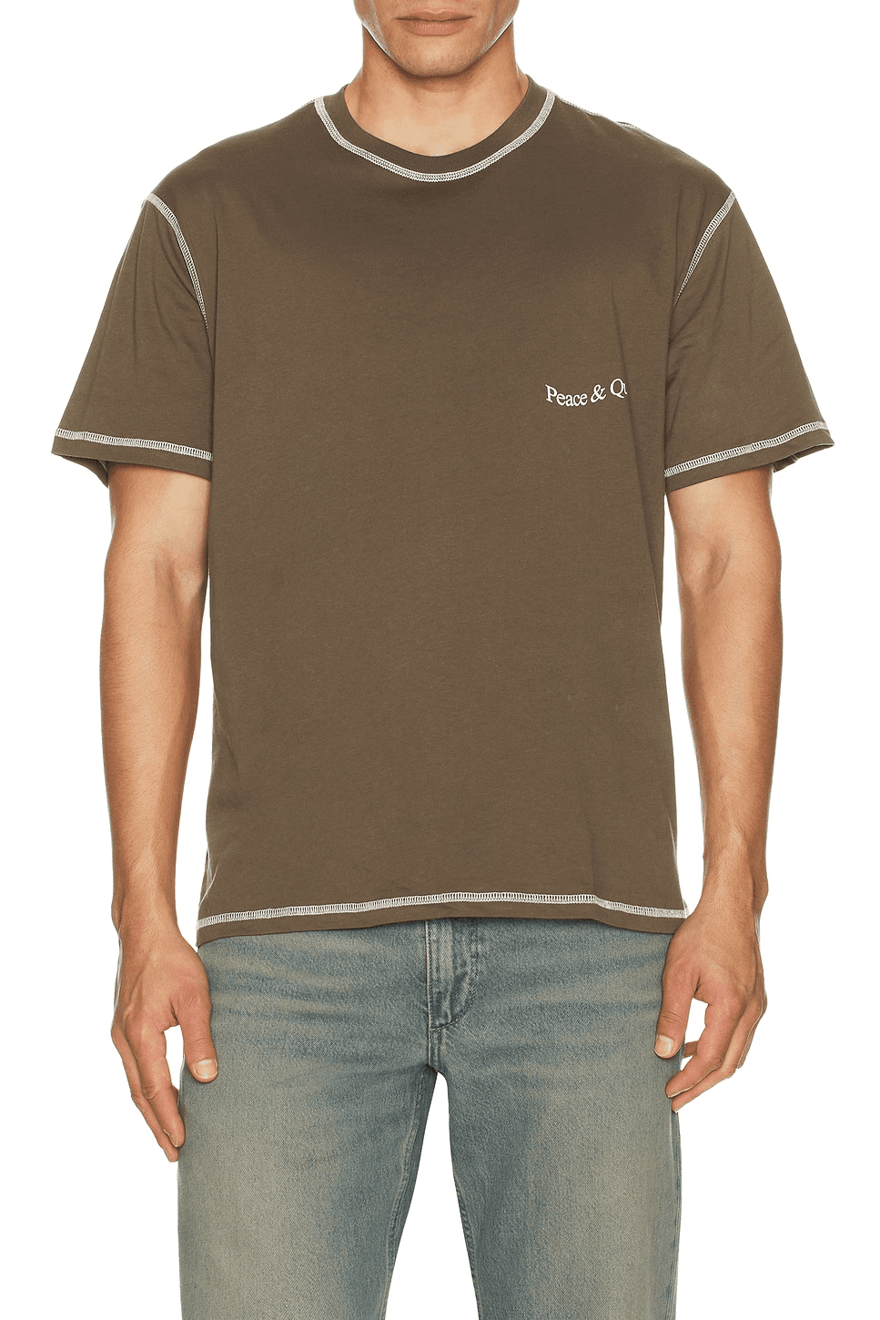 Wordmark Reverse Stitched T-Shirt - Image 1