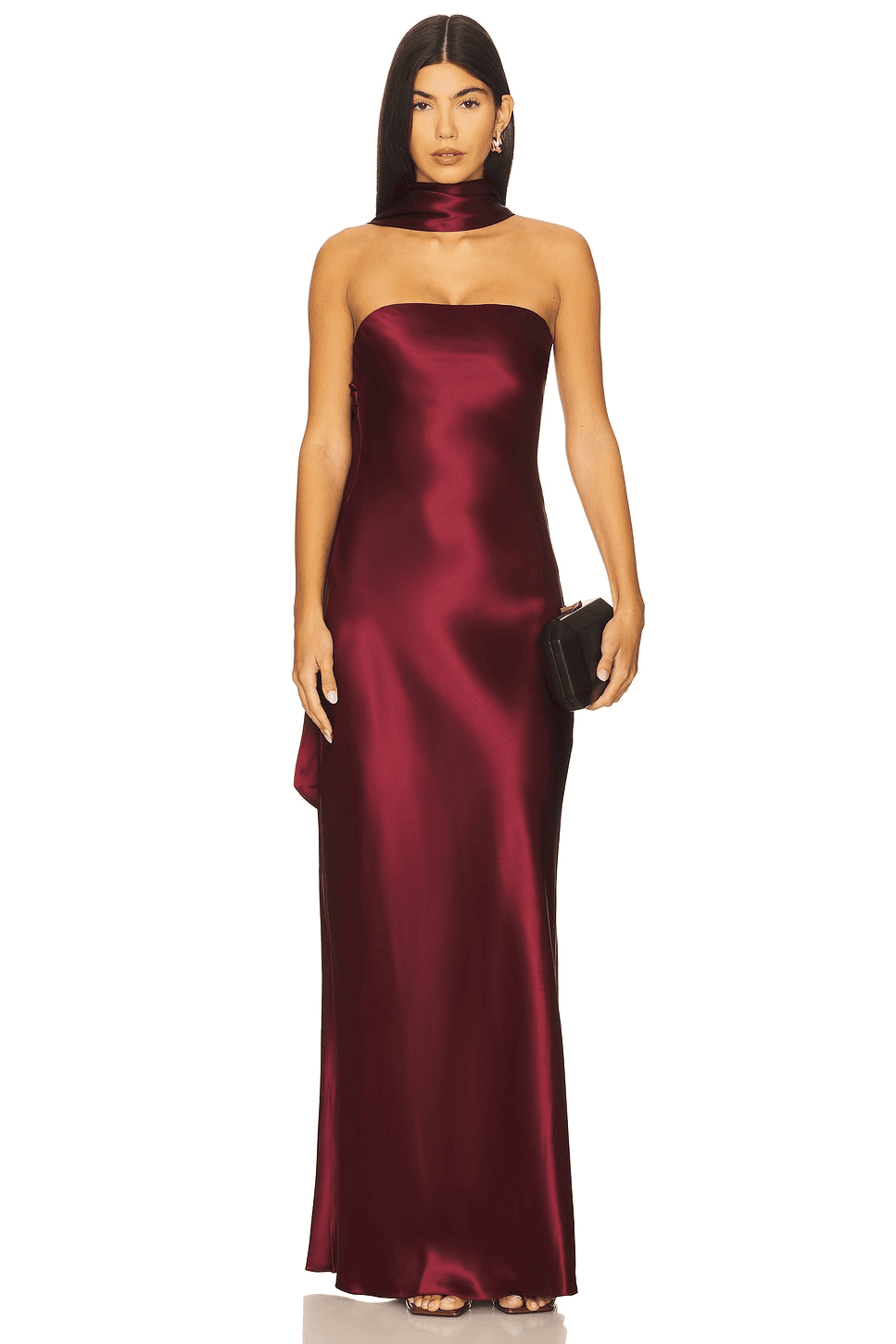 The Lilia Satin Dress - Image 1