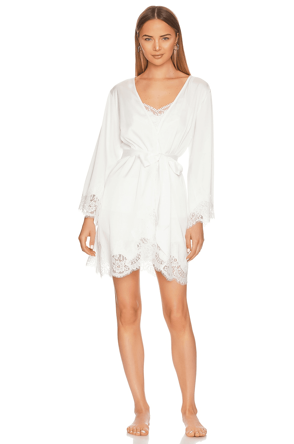 Sian Short Lace Robe - Image 1