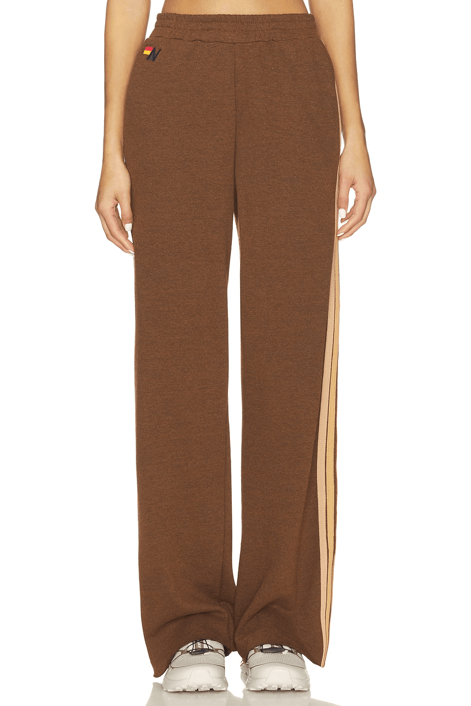 5 Stripe Wide Leg Pocket Sweatpant - Image 1