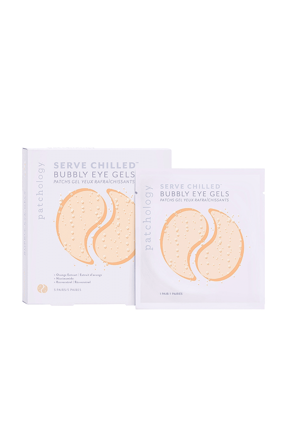 Serve Chilled Bubbly Eye Gels 5 Pack - Image 1