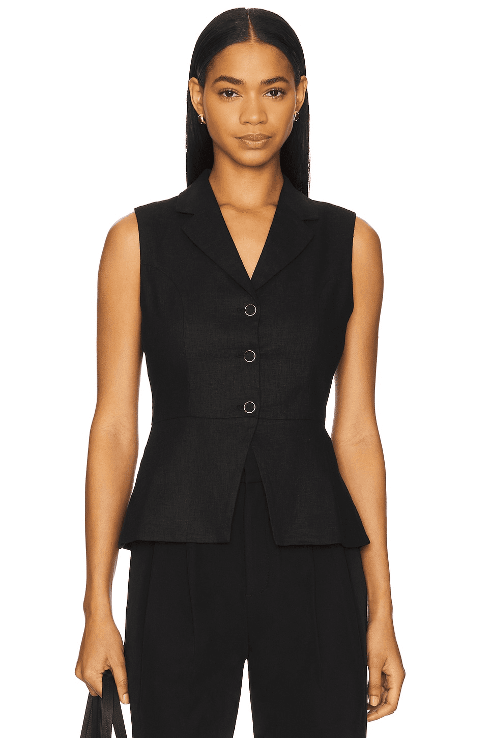 Mila Linen Vest - Image 1