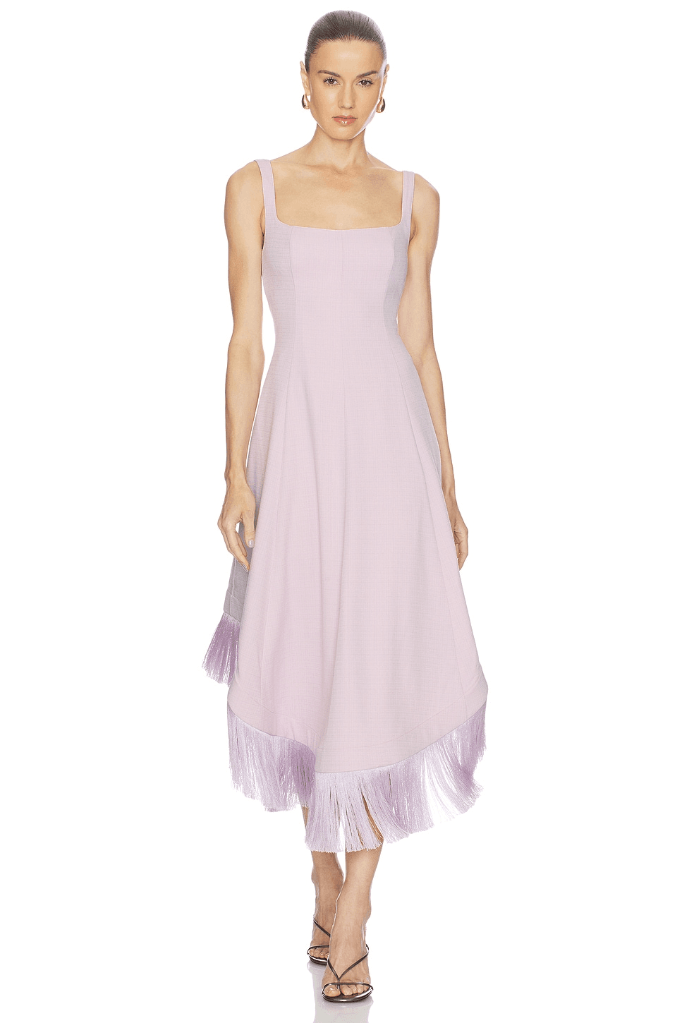 Emine Fringe Hem Dress - Image 1