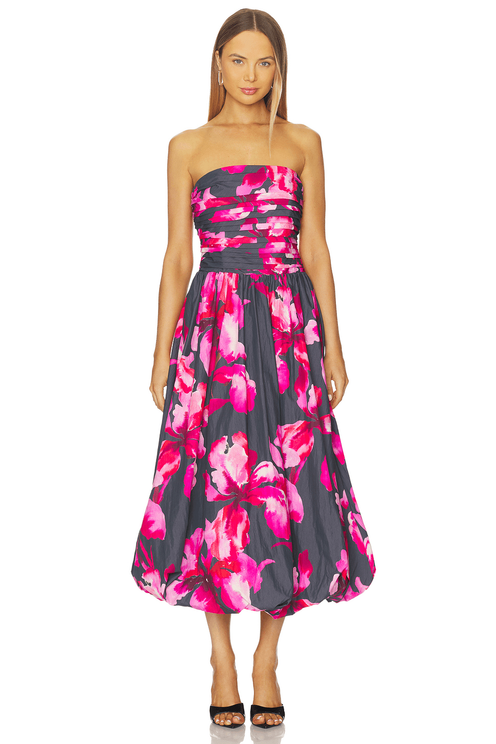 Helena Bubble Midi Dress - Image 1