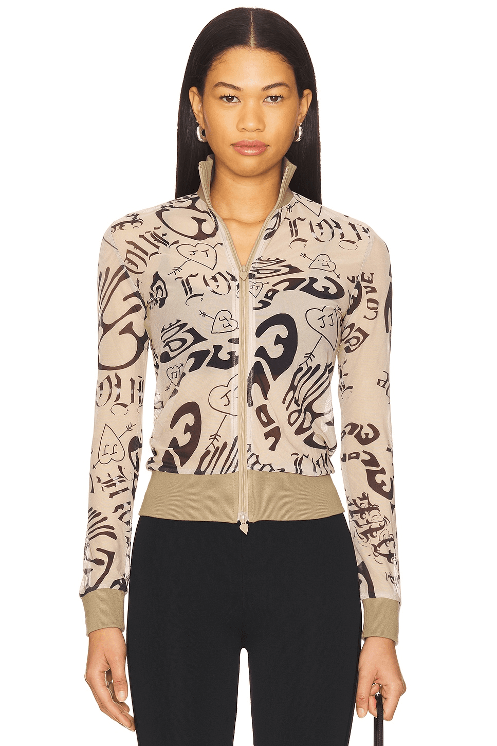 Mesh Track Jacket - Image 1