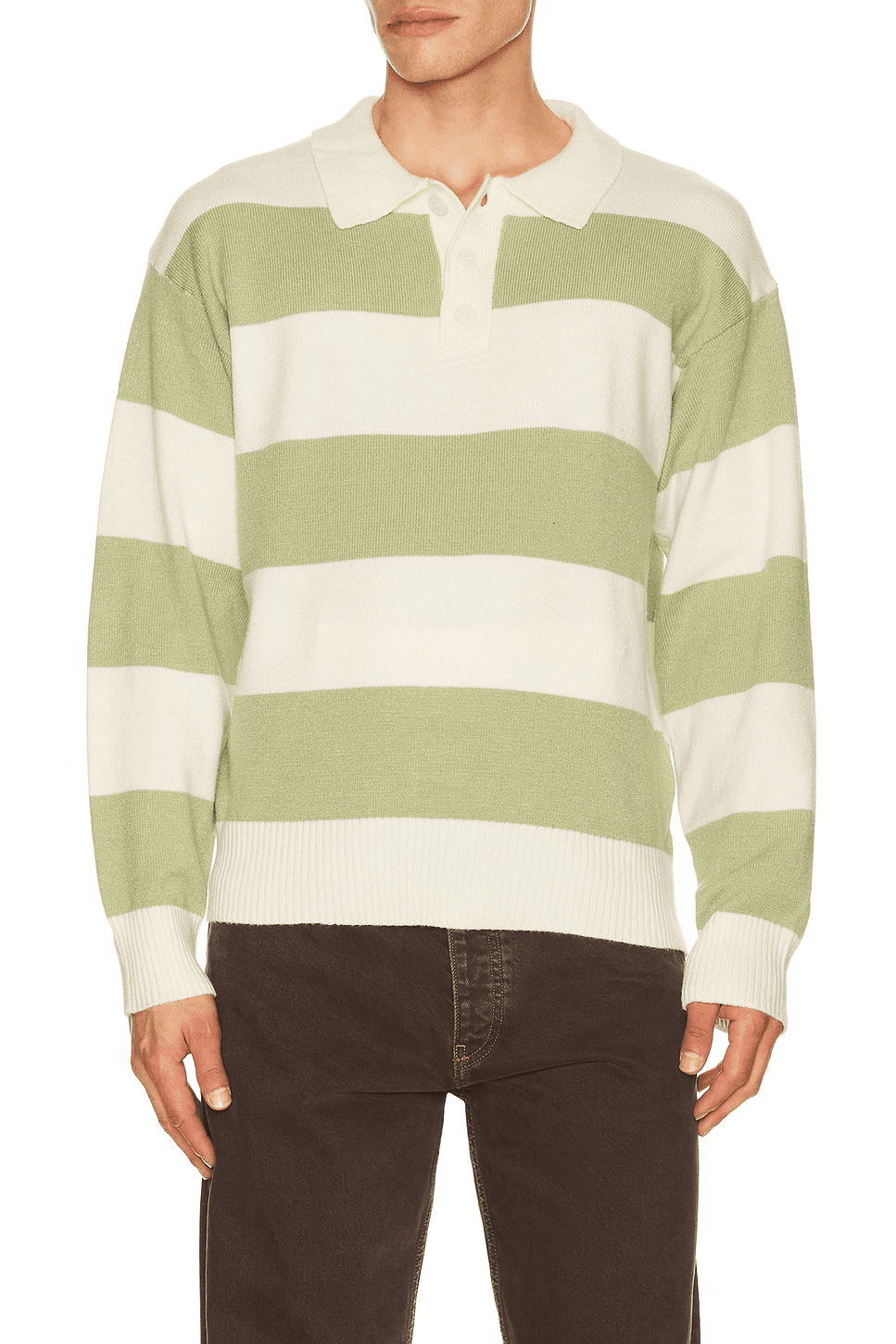 Theo Striped Rugby Sweater - Image 1