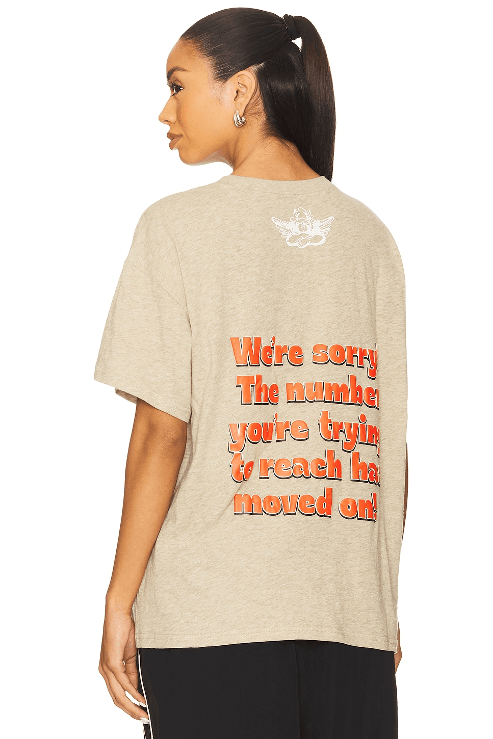 1-800-manhunt Heather Bf Tshirt - Image 1