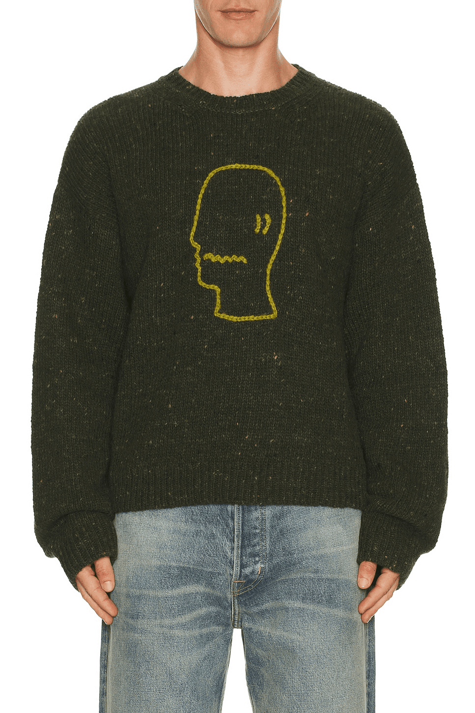 Logohead Alpaca Crewneck Sweater - Image 1