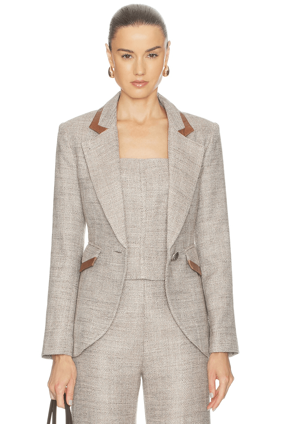Taped Seamed Blazer - Image 1