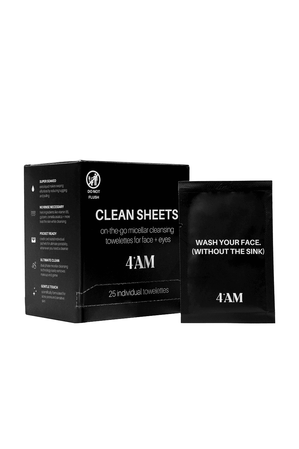 Clean Sheets Micellar Cleansing Wipes - Image 1