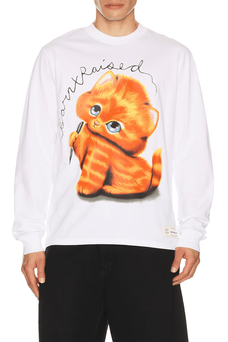 Kitty Long Sleeve Tee - Image 1