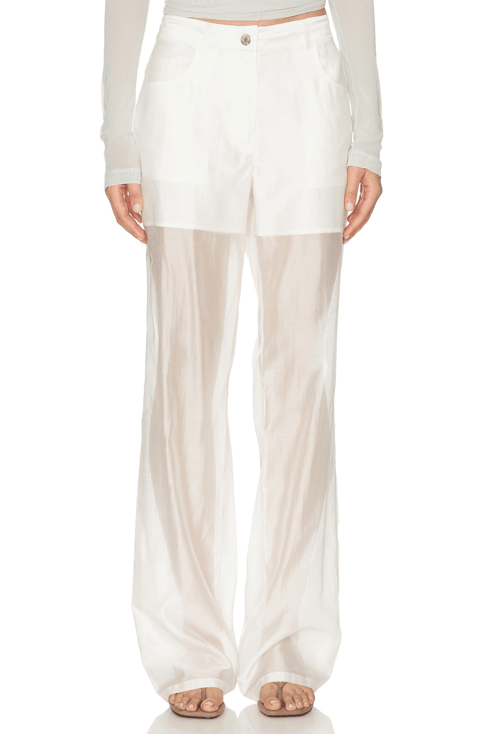 Sheer Bootcut Pant - Image 1