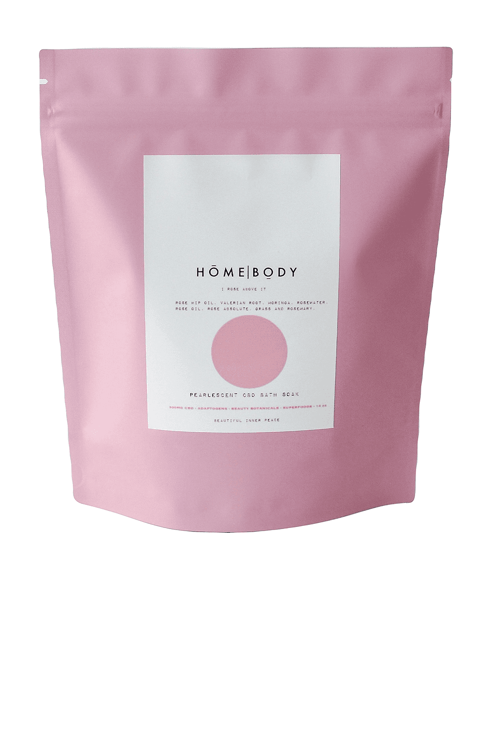 I Rose Above It Pearlescent CBD Bath Soak - Image 1