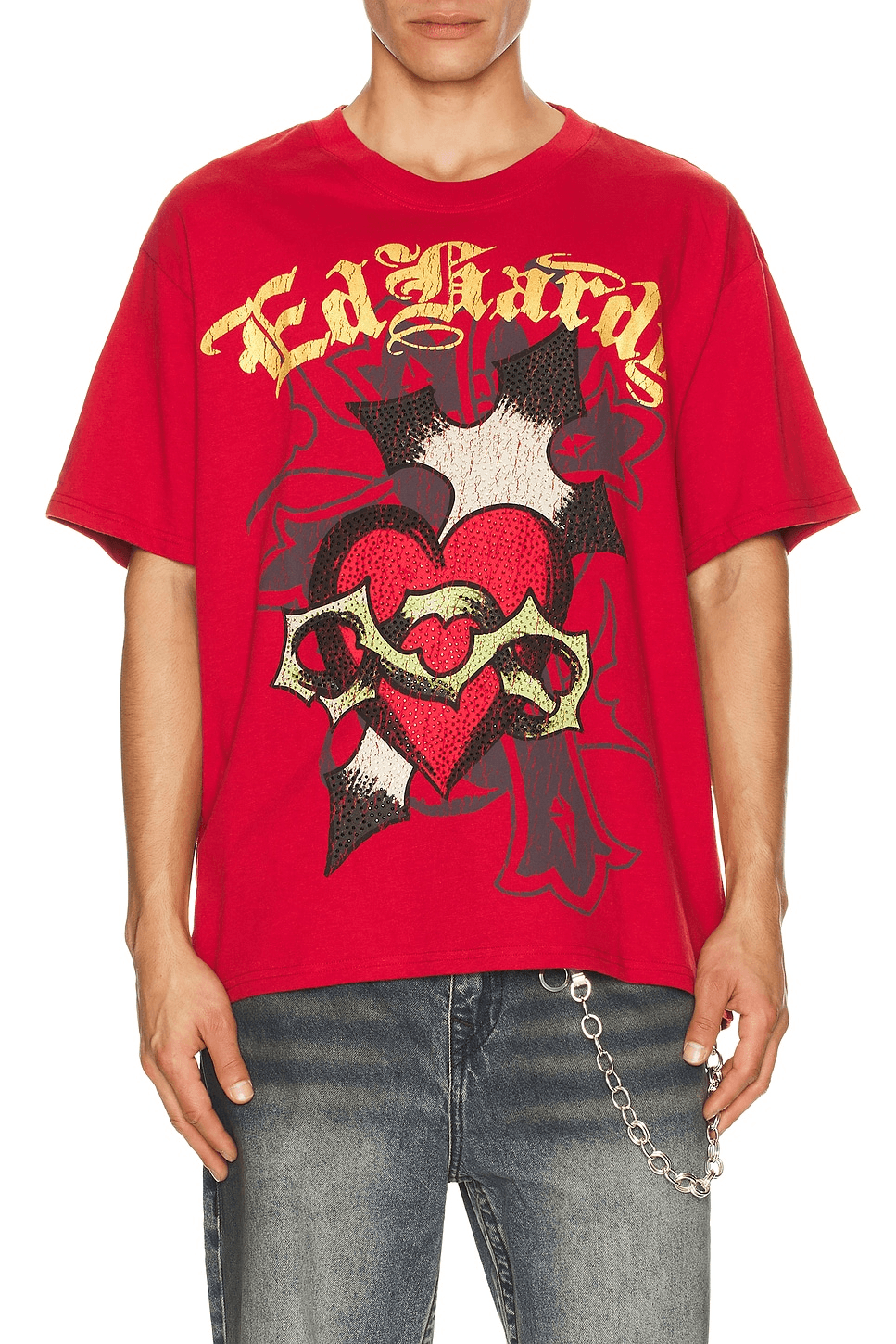 Heart Boxy Tee - Image 1