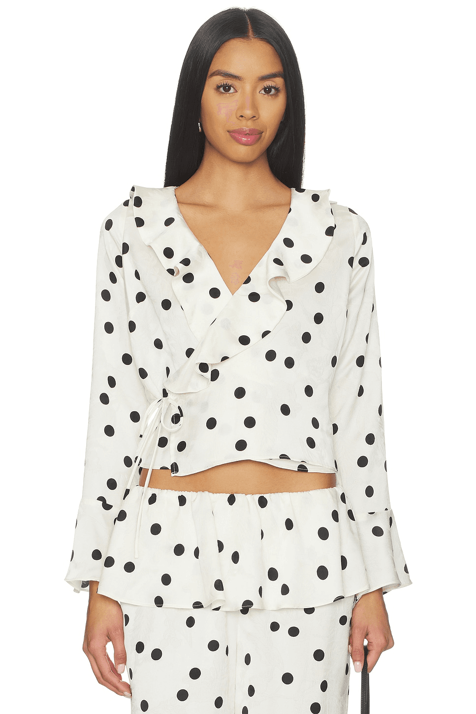 Ricki Wrap Top - Image 1