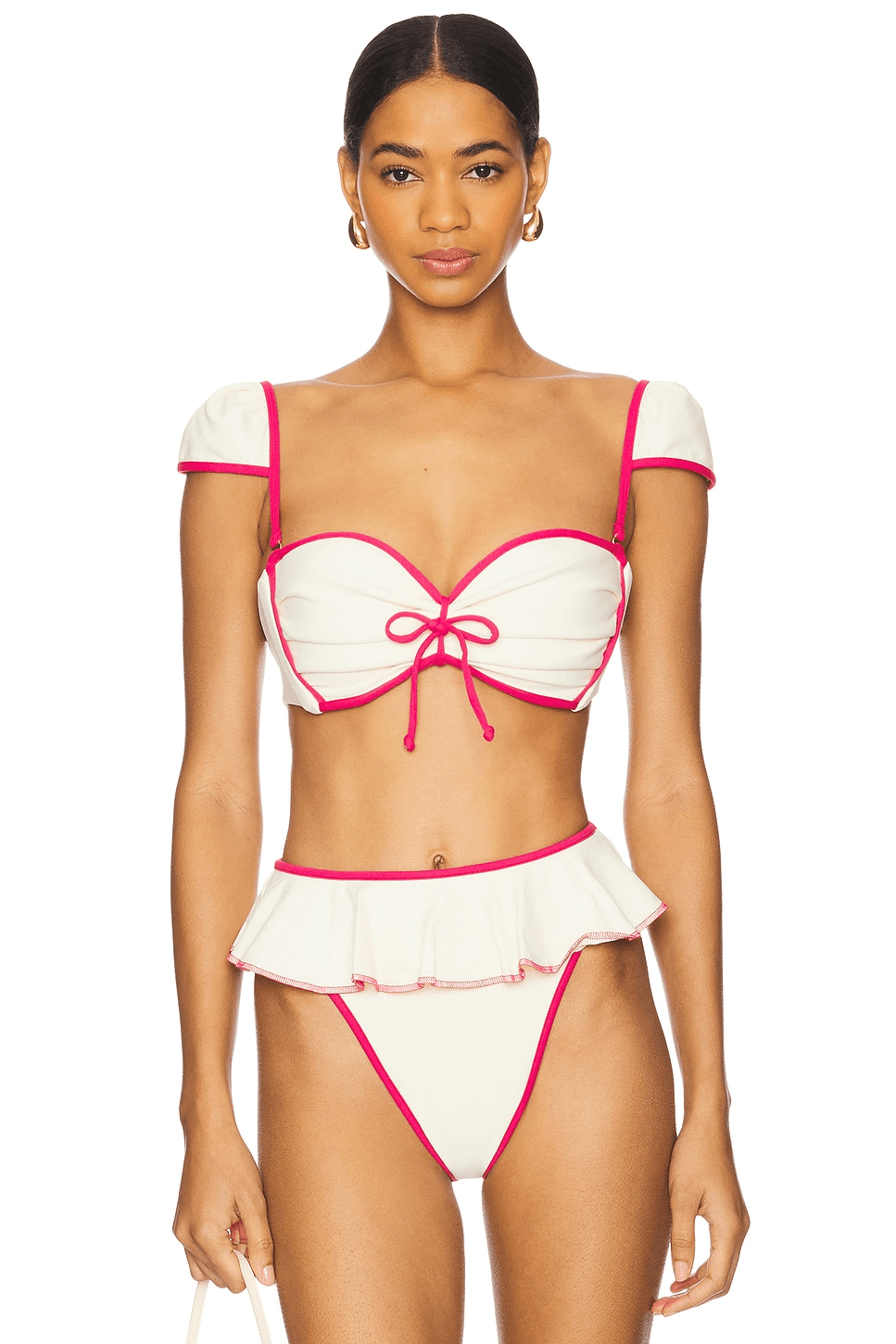 Cabana Bows Bikini Top - Image 1